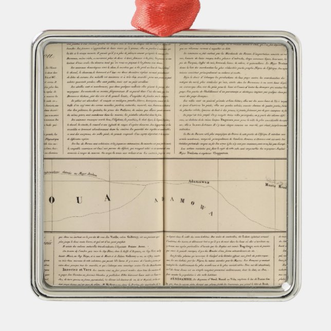 Nigeria, Cameroon Metal Ornament (Front)