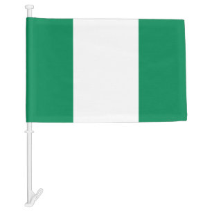 Nigeria Car Flag