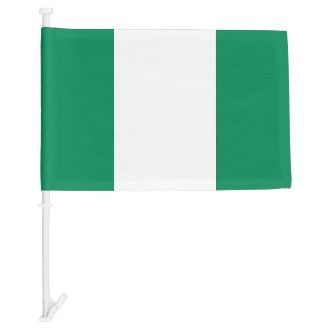 Nigeria Car Flag (Front)
