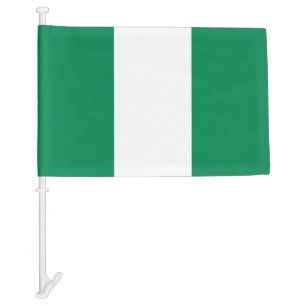 Nigeria Car Flag