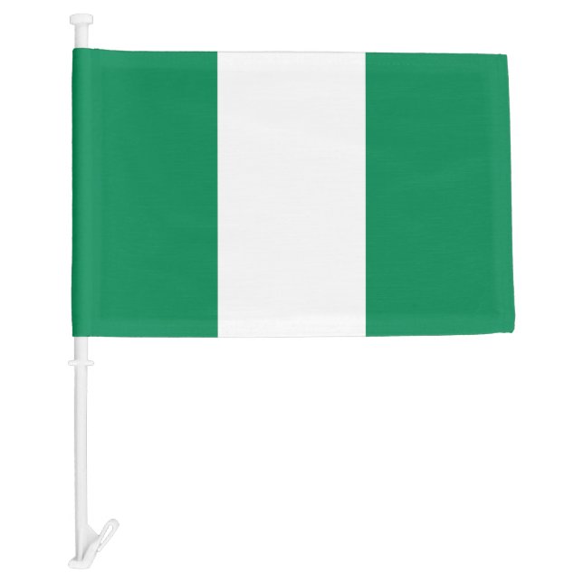 Nigeria Car Flag (Front)