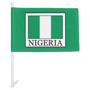 Nigeria Car Flag