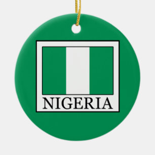 Nigeria Ceramic Ornament