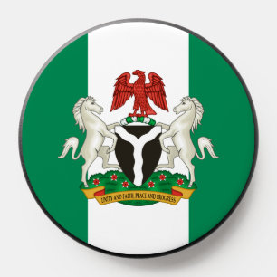 Nigeria COA/ Flag PopSocket