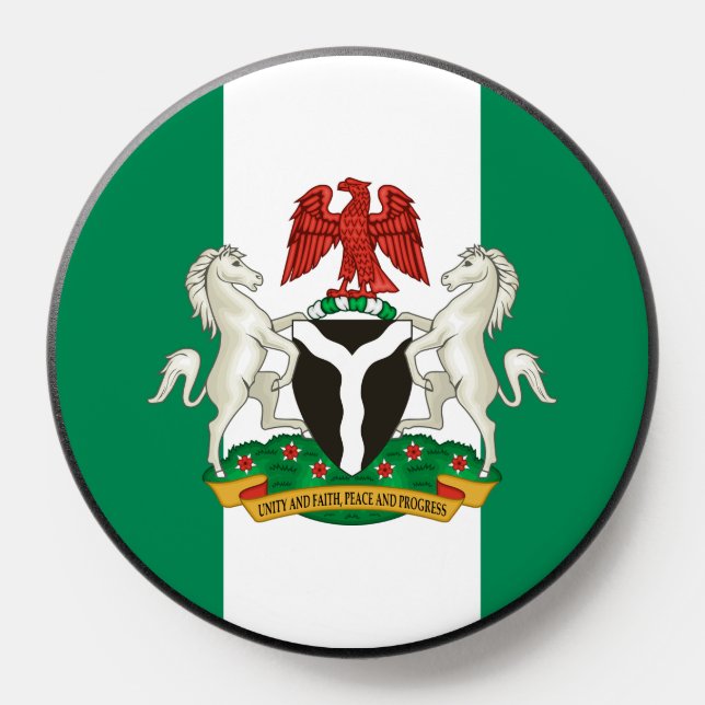 Nigeria COA/ Flag PopSocket (Popsocket)
