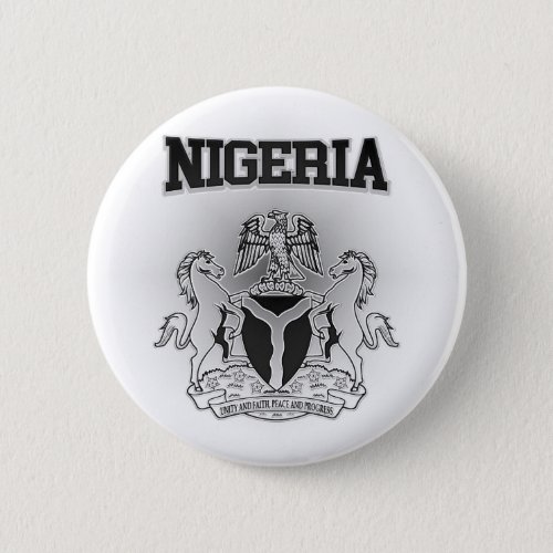 Nigeria Coat of Arms Button