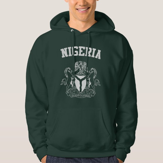 Nigeria Coat of Arms Hoodie (Front)