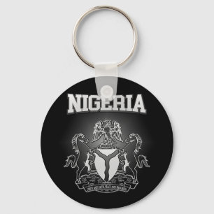 Nigeria Coat of Arms Keychain