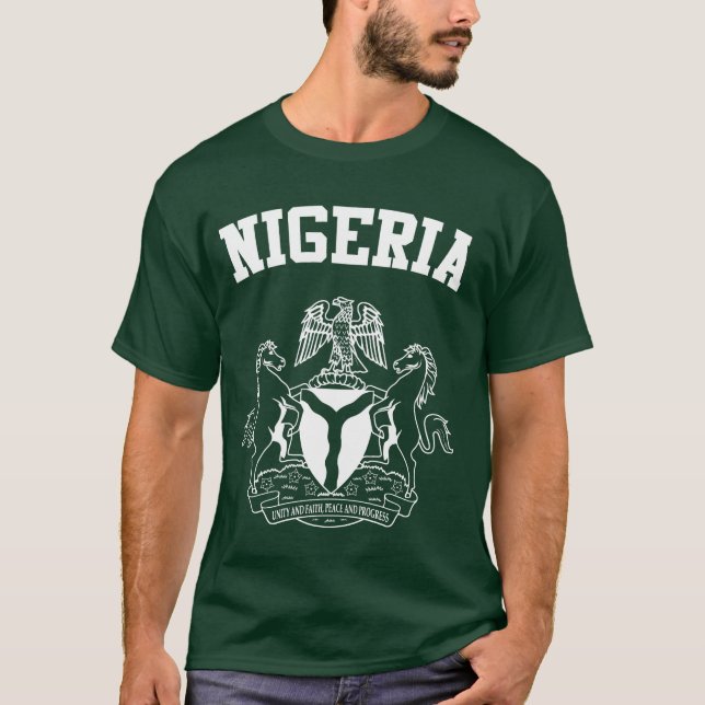 Nigeria Coat of Arms T-Shirt (Front)