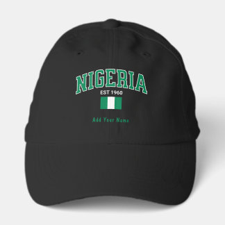 Nigeria Est. 1960 — Personalized Heritage Performance Cap