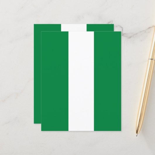 Nigeria flag (Front/Back In Situ)