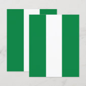 Nigeria flag (Front/Back)