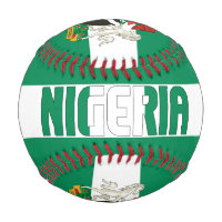 Nigeria Flag and Coat of Arms Patriotic