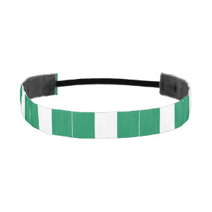 Nigeria Flag Athletic Headband