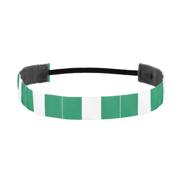 Nigeria Flag Athletic Headband (Front)