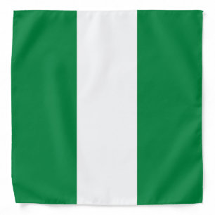 Nigeria flag bandana