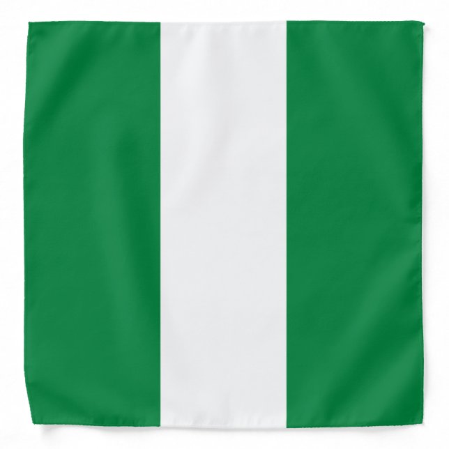 Nigeria flag bandana (Front)