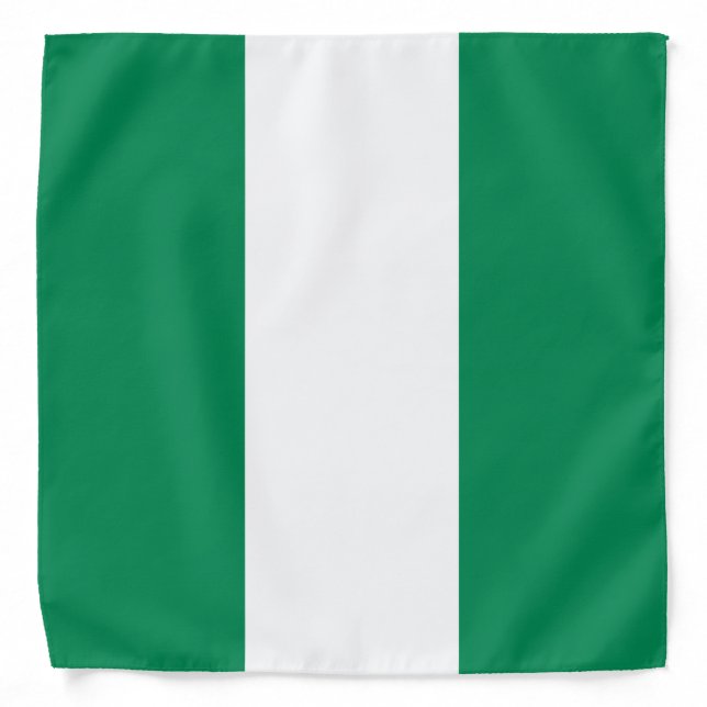 Nigeria Flag Bandana (Front)