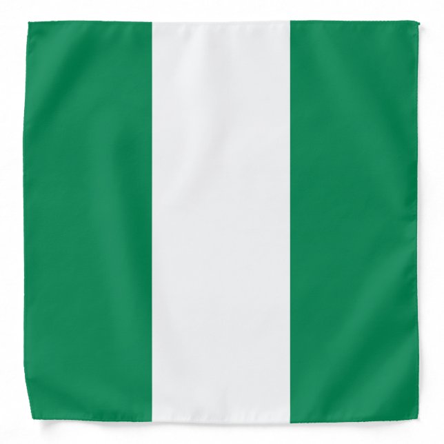 Nigeria Flag Bandana (Front)