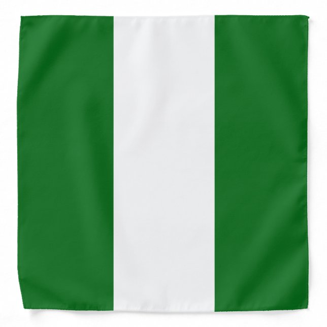 Nigeria Flag Bandana (Front)