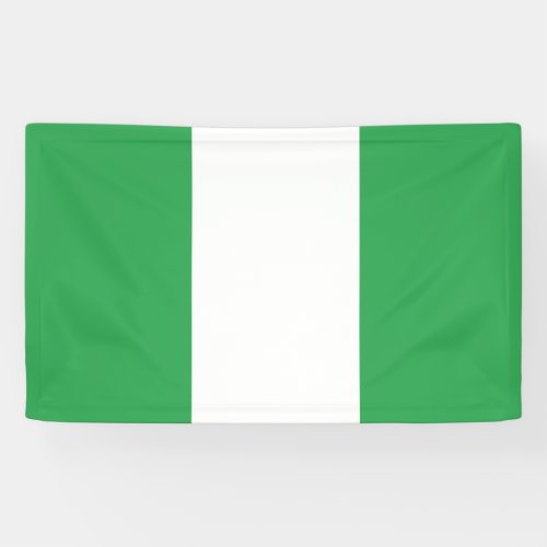 Nigeria Flag Banner