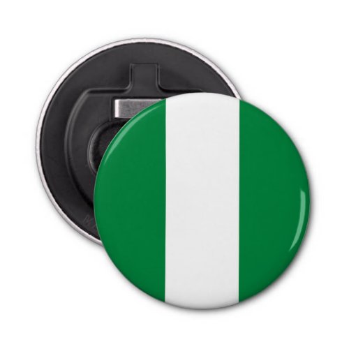 Nigeria flag bottle opener