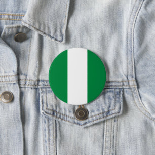 Nigeria flag button