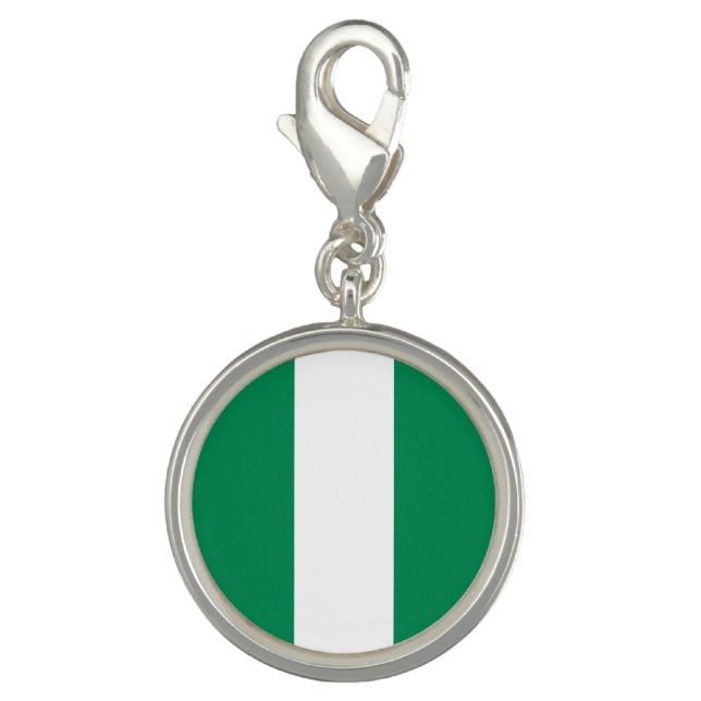 Nigeria Flag Charm (Front)