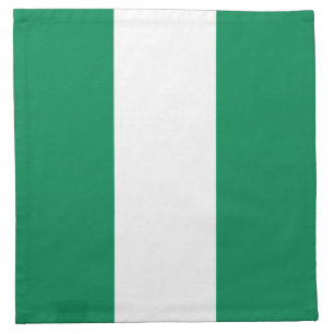 Nigeria Flag Cloth Napkin