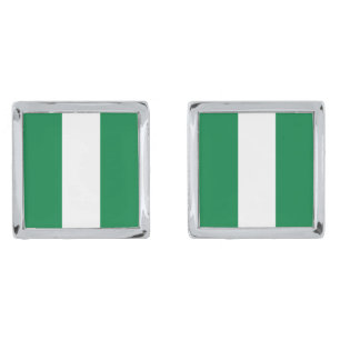 Nigeria Flag Cufflinks