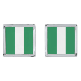 Nigeria Flag Cufflinks