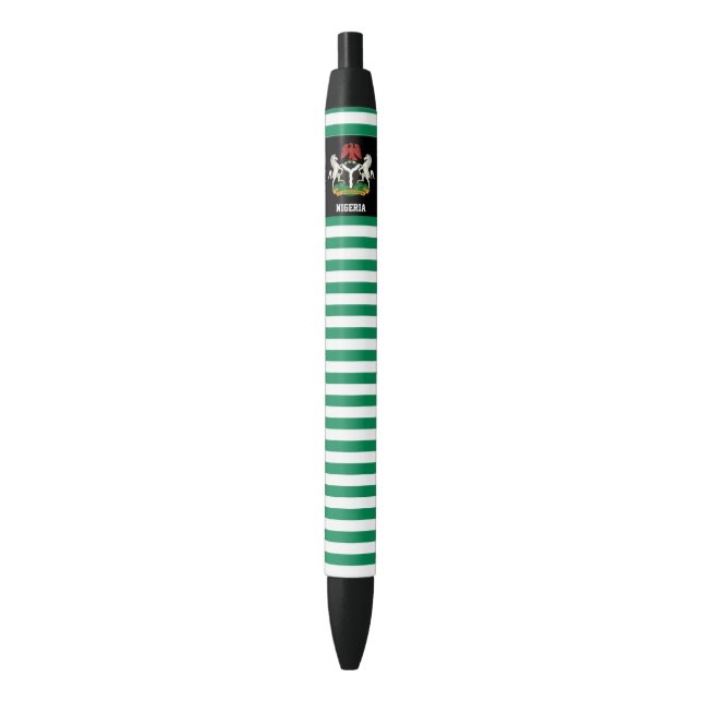 Nigeria Flag Cute Patriotic Pen (Front Vertical)