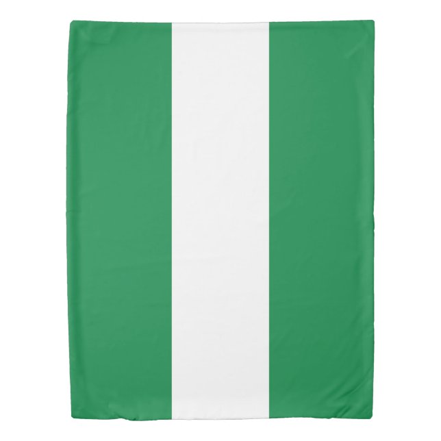 Nigeria flag duvet cover (Front)