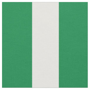 Nigeria flag fabric