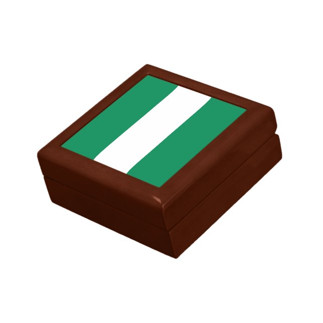 Nigeria Flag Gift Box (Side)