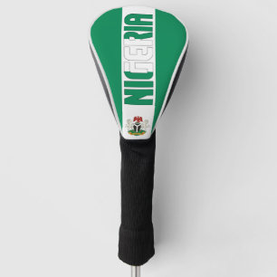 Nigeria Flag Gorgeous Patriotic Golf Head Cover