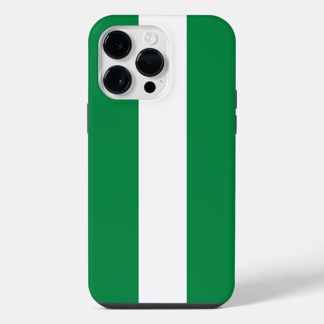 Nigeria flag iphone case (Back)