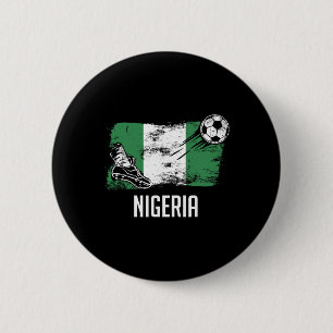 Nigeria Flag Jersey Nigerian Soccer Team Nigerian Button