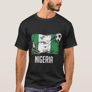 Nigeria Flag Jersey Nigerian Soccer Team Nigerian T-Shirt