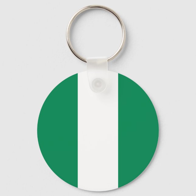 Nigeria Flag Keychain (Front)