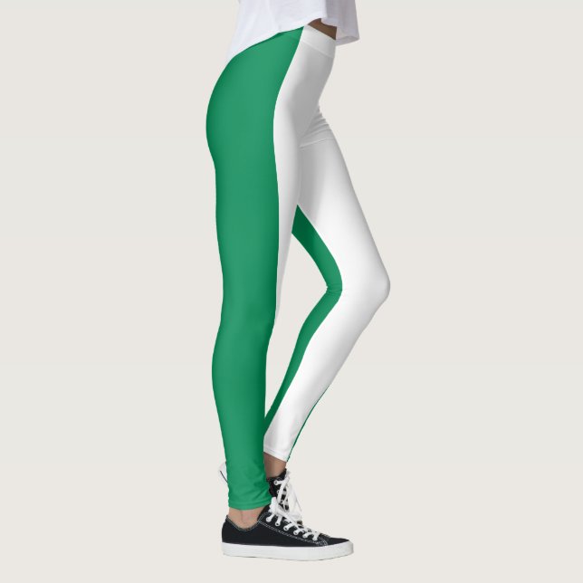 Nigeria Flag Leggings (Right)