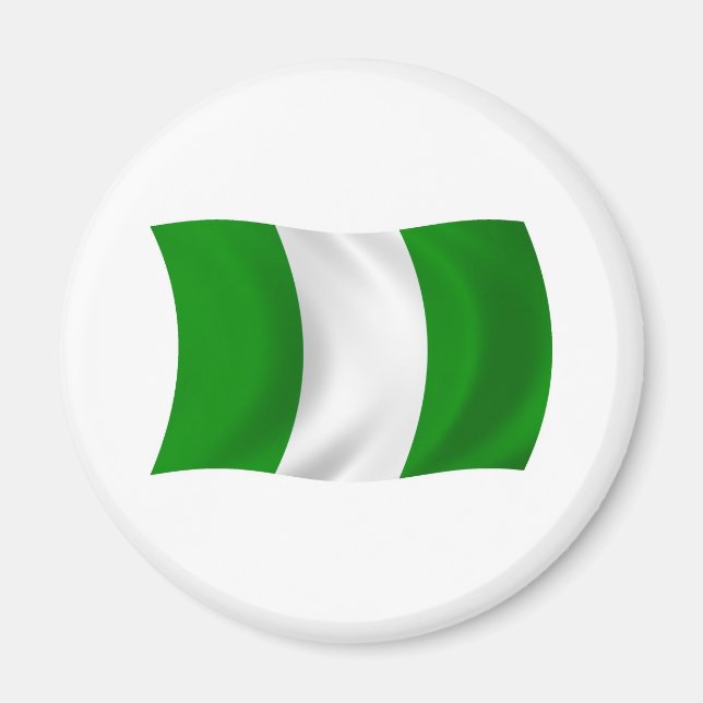 Nigeria Flag Magnet (Front)