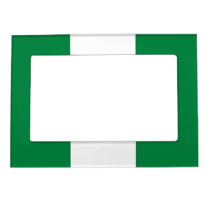 Nigeria flag magnetic frame