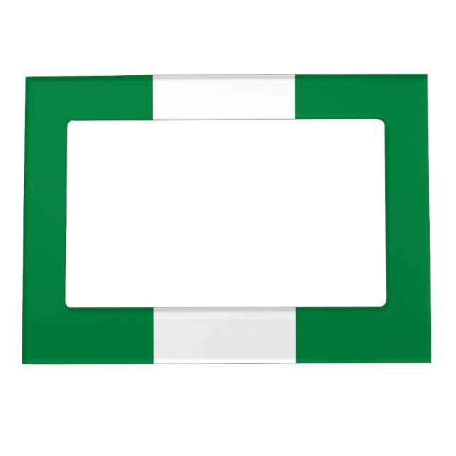 Nigeria flag magnetic frame (Front)