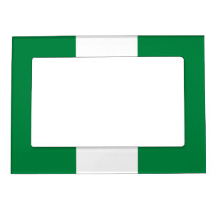 Nigeria flag magnetic frame
