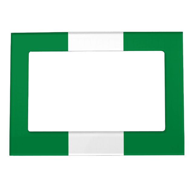 Nigeria flag magnetic frame (Front)