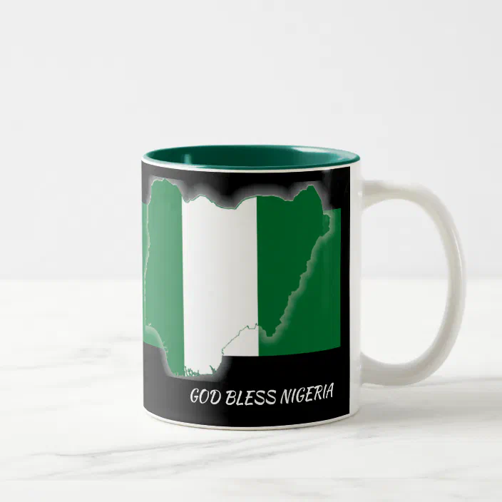 Nigeria Nigeria Flag Country Ceramic Coffee Tea Mug Cup 