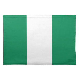 Nigeria Flag MoJo Placemat