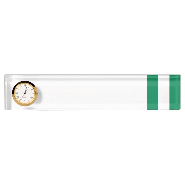 Nigeria Flag Name Plate (Front)