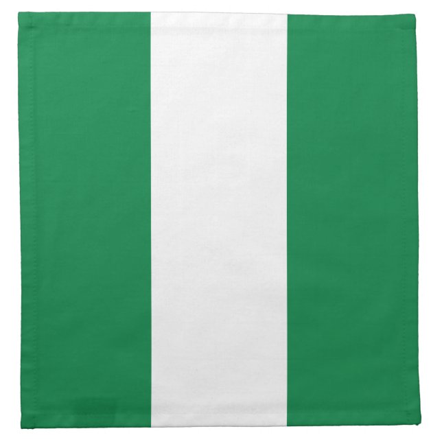 Nigeria Flag Napkin (Front)